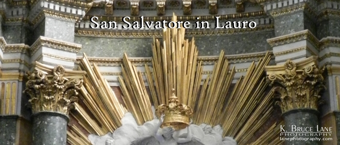 San Salvatore In Lauro Rome Italy